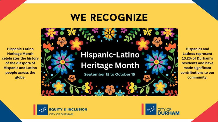 Hispanic Heritage Month 2023 poster